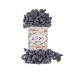 Пряжа Alize Puffy 87 алізе пуффі плюшева