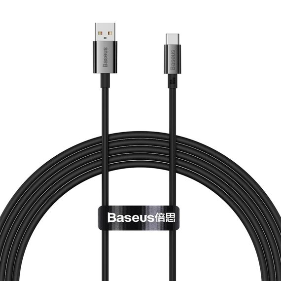 Дата кабель Baseus Superior Series Fast Charging USB to Type-C 100W (1m) (P10320102) Cluster Black