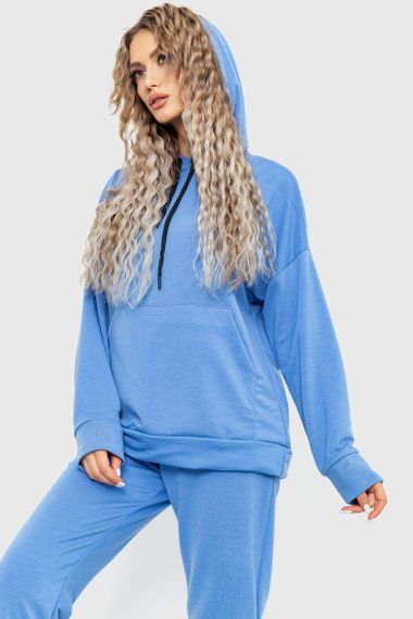 Спорт костюм женский демисезонный  цвет джинс 177R030 | Зображення 5