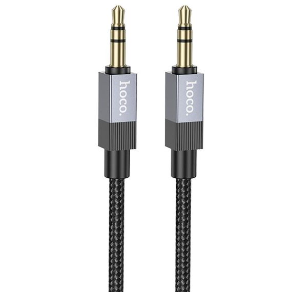 Аудіо кабель Aux Hoco UPA32 Clever (1m) Black