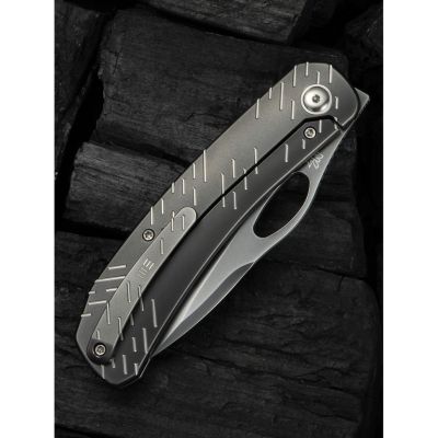 Нож Weknife Inmate, Darkwash, темний титан (WE23096B-4) | Зображення 4
