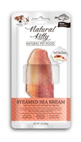 Ласощі для котів з рибою Natural Kitty Original Series Steamed Sea Bream, 30 гр