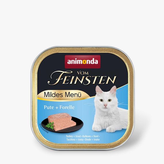 Корм Animonda Vom Feinsten вологий з індичкою та фореллю для дорослих котів 100 гр