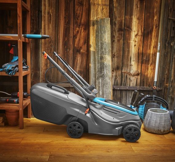 Газонокосарка електрична Gardena PowerMax 32/1200 G2 14633-20 (32 см, 30 л, 1200 Вт, 9.7 кг) | Зображення 6