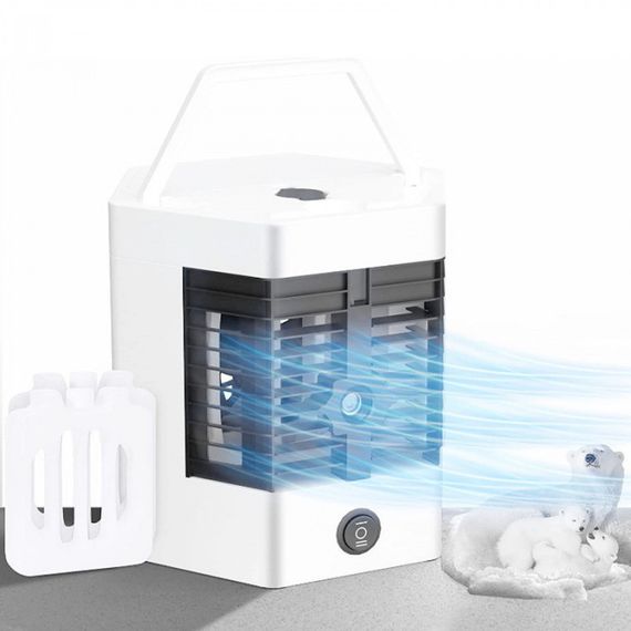 Настольный портативный кондиционер 5X Arctic Cool Ultra Pro с увлажнителем воздуха мини кондиционер