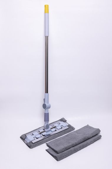 Плоска швабра для миття підлоги, стін та стелі універсальна швабра для прибирання Жовтий HP-35015-35Y | Зображення 3