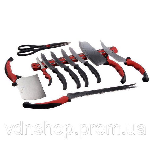Стальные кухонные ножи Contour Pro Knives 13, Набор ножей кухонные ножи поварские набор PF-57 | Зображення 8