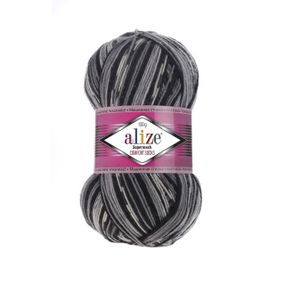 Пряжа Alize SUPERWASH COMFORT 2695 алізе супервош 75% вовна 25% поліамід