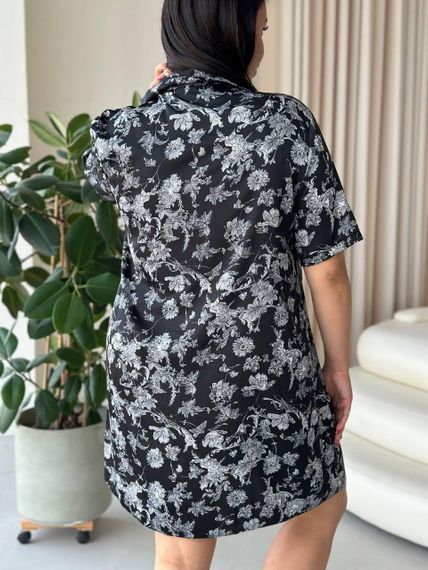 Доманяя женская рубашка батал (3511) размер 4XL | Зображення 5