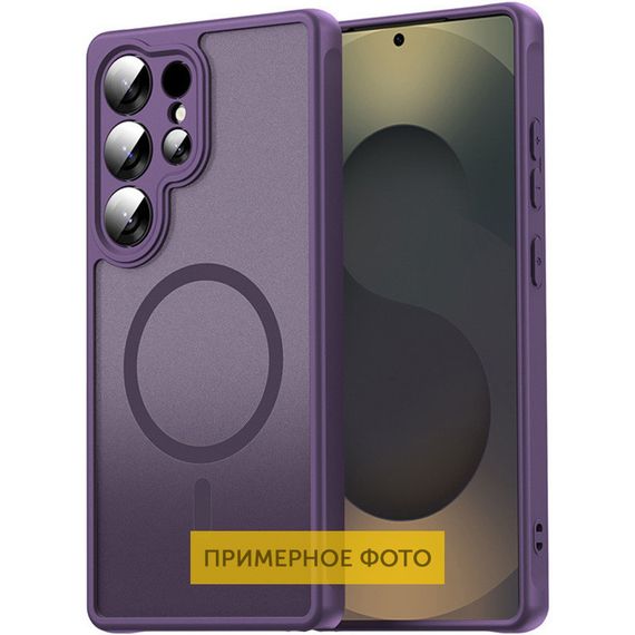 Чохол TPU Bloom with MagSafe для Samsung Galaxy S24 FE Purple