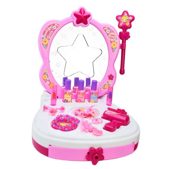 Детский туалетный столик 661-125 свет, звук, палочка, фен, расческа | Зображення 1