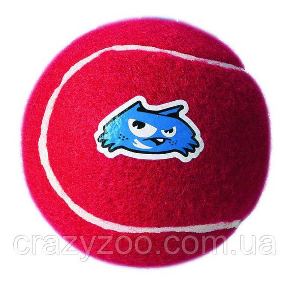 Іграшка для собак Rogz Molecule Ball Тенісний м'яч червоний 8 см 41692