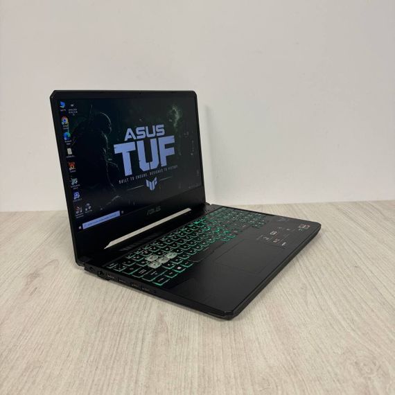Игровой ноутбук Asus TUF FX505DT / 15.6" (1920x1080) IPS / AMD Ryzen 5 3550H (4 (8) ядра по 2.1 - 3.7 GHz) / 8 GB DDR4 / 512 GB SSD / nVidia GeForce GTX 1650, 4 GB GDDR5, 128-bit / WebCam б/у | Зображення 2
