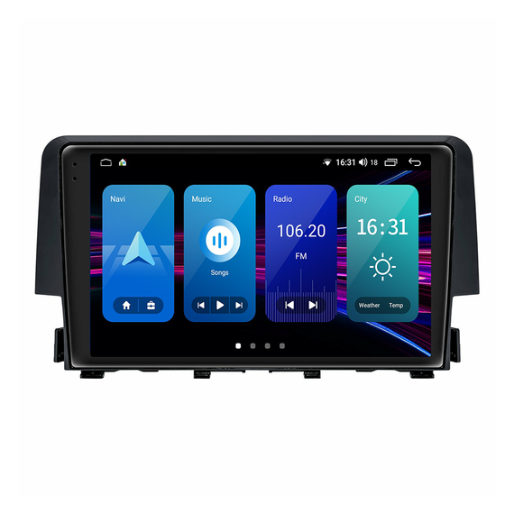 Штатна магнітола Torssen Honda Civic 16-18 NF9 Carplay | Зображення 1