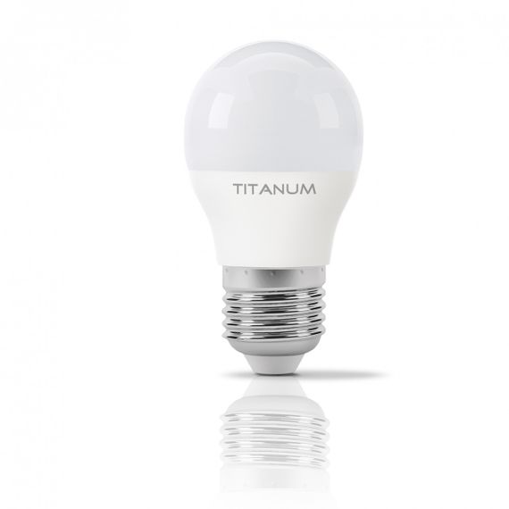 LED лампа TITANUM G45 6W 4100K E27 | Зображення 1