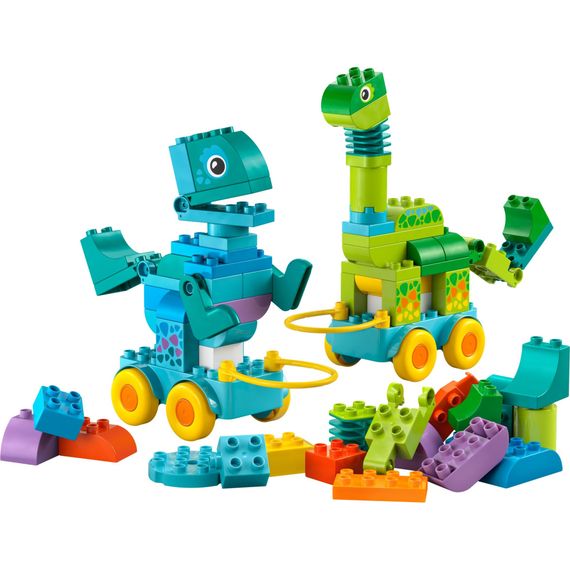 Конструктор LEGO DUPLO Динозаври на колесах 3 в 1 (10451) | Зображення 1