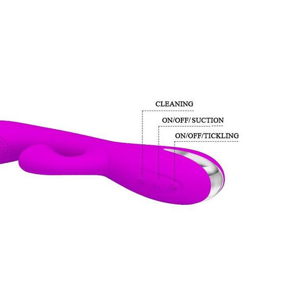 Вібромасажер з вакуумним кліторальним стимулятором PrettyLove-Roy, BI - 014580 sexstyle | Зображення 16