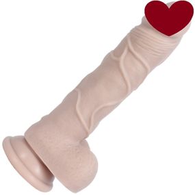 Фаллоимитатор - Beast Sexy silicone dildo цвет светлая кожа Sex Aura