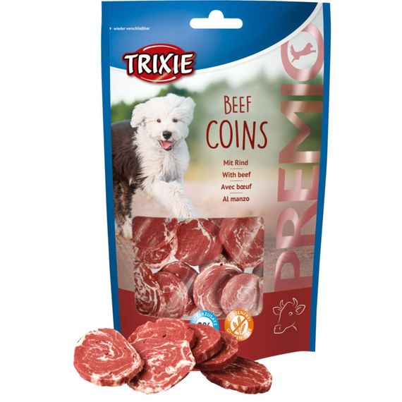 Ласощі для собак з яловичиною Trixie Premio Beef Coins, 100 гр | Зображення 2