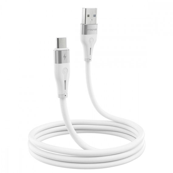 Кабель Proove Soft Silicone Micro USB 2.4A (1m) black | Зображення 2