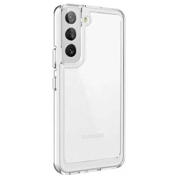 Чохол TPU+PC Clear 2.0 mm metal buttons для Samsung Galaxy S23+, Прозорий