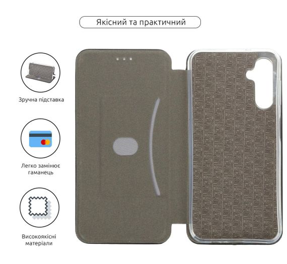 Чохол-книжка Samsung Galaxy A14 Чорний G-Case Ranger | Зображення 2