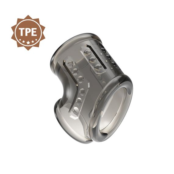 Насадка на член — Pretty Love Penis Sleeve Smoke sexstyle | Зображення 8