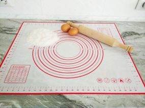 Силиконовый антипригарный коврик для раскатывания теста и выпекания | Антиприграный коврик | Лучшая цена!