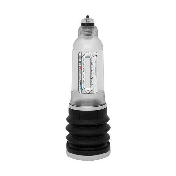 Гідропомпа Bathmate Hydromax 5 Clear (X20), для члена довжиною від 7,5 до 12,5 см, діаметр до 4,5 см sexstyle