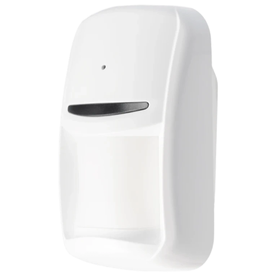 U-Prox PIR Combi White Бездротовий комбінований сповіщувач руху та розбиття скла з імунітетом до тварин | Зображення 1