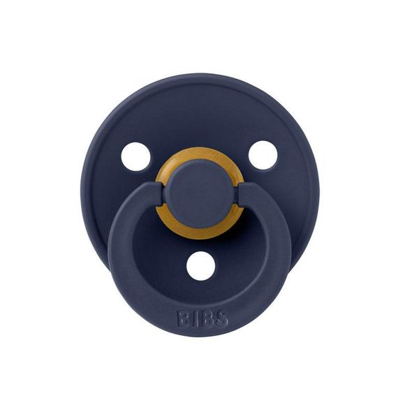Соска пустушка Bibs Colour round deep space 0-6 міс
