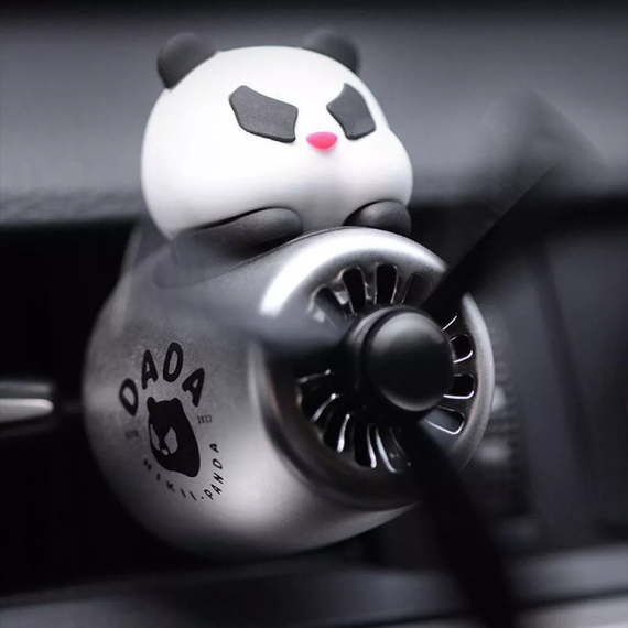 Автомобильный ароматизатор Pilot Bear Panda, ароматизатор мишка, ароматизатор на дефлектор. | Зображення 5