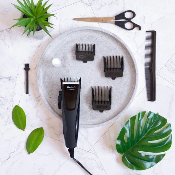 Многофункциональный триммер для стрижки волос и тела MAGIO, Машинка для стрижки от акб OH-53 | Зображення 3