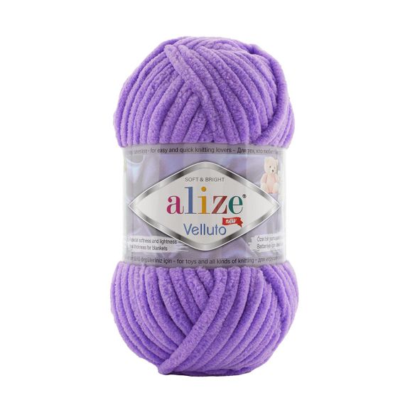 Пряжа Alize VELLUTO 43 плюшева