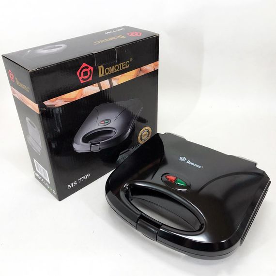 Электрическая сэндвичница DOMOTEC MS-7709, Гриль вафельница бутербродница, NF-261 Сендвичница 4в1 | Зображення 8