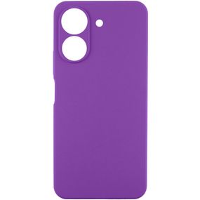 Чохол TPU GETMAN Liquid Silk Full Camera для Xiaomi Redmi 13C / Poco C65 Фіолетовий / Purple