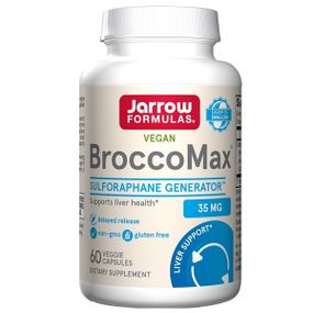 Натуральная добавка для иммунитета Jarrow Formulas BroccoMax Myrosinase Activated 60 Veg Caps