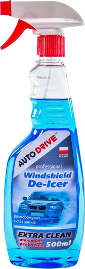 Розморожувач скла і замків Windshield de-lcer,500мл. AD0051