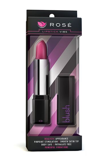 Вібромасажер ROSE LIPSTICK VIBE, Червоний | Зображення 1