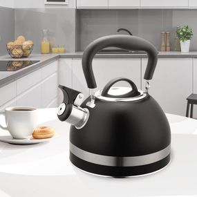 Чайник із свистком Maestro MR-1336-Black 1.8 л чорний