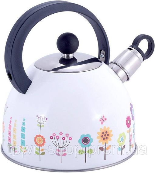 Чайник Kamille Meadow 1.8л из нержавеющей стали со свистком KM-1079 | Зображення 3