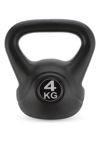 Гиря вінілова Gymtek 4кг чорний