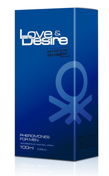 Туалетна вода з феромонами для чоловіків Love & Desire for Men, 100 ml Sex Aura | Зображення 2