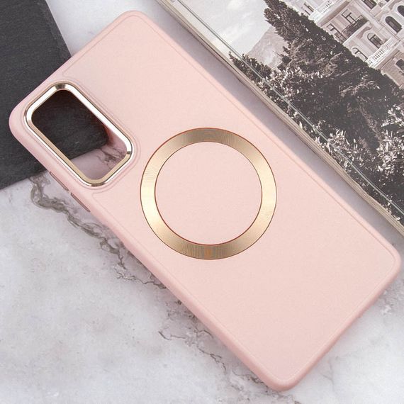 TPU чехол Bonbon Metal Style with MagSafe для Samsung Galaxy A15 4G/5G / M15 5G Розовый / Light Pink | Зображення 2