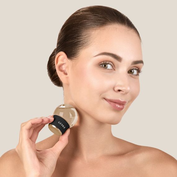 Массажер для лица и тела GESKE Cool&Warm Face and Body Massager 7в1 starlight, Серый | Зображення 3