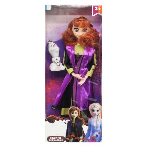 Уцінка. Лялька "Frozen: Анна" пошкоджена коробка, немає туфельки, грязний Олаф