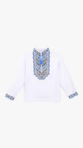 Сорочка вишиванка для хлопчика Козачок МАКСИМ 104 см Синій shop (2000999401503)