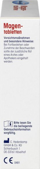 Пастилки Mivolis от изжоги, для защиты желудка, мятный вкус, 60 шт., Германия | Зображення 4