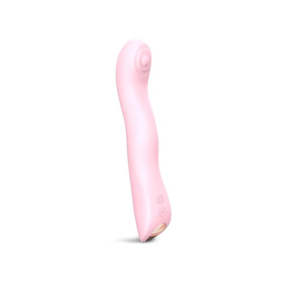 Вібратор Love To Love SWAP з пульсівною перлиною для точки G, 3 мотори, гнеться, BABY PINK