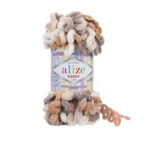 Пряжа ALIZE PUFFY COLOR 5926 алізе пуффі колор